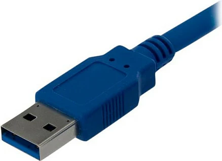 Kabllo USB 3.0 StarTech USB-A në USB-B, 1m, SuperSpeed, blu