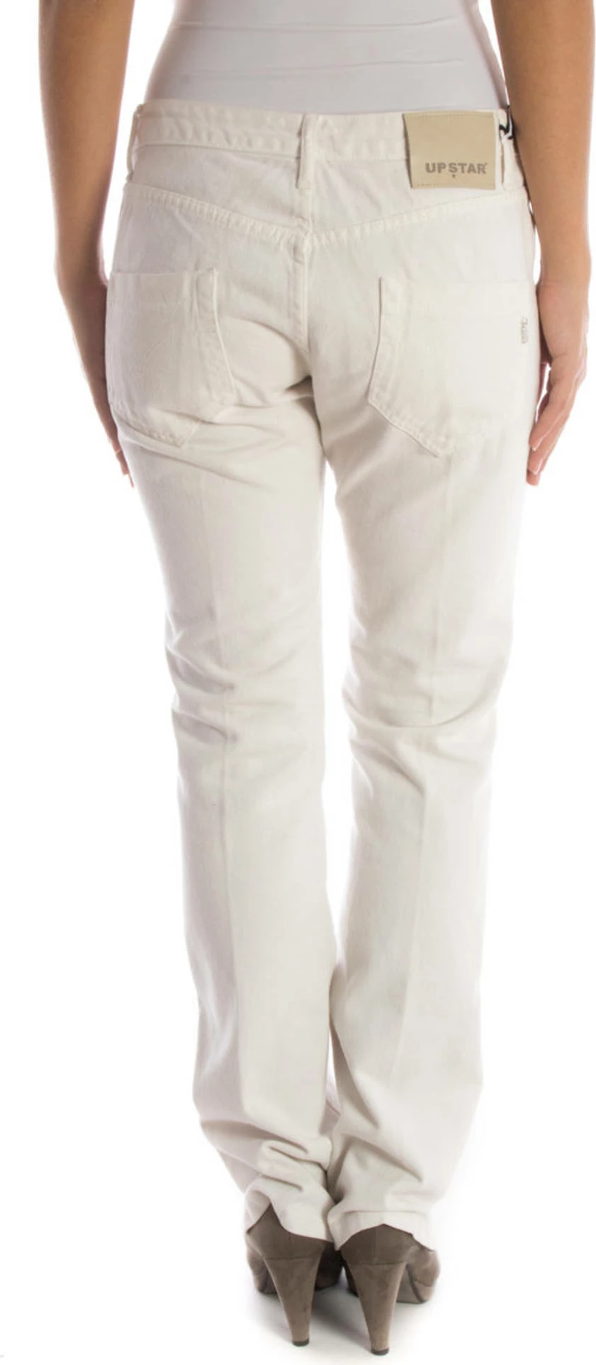 Pantallona UP STAR femra, të bardha