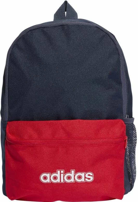 Çantë shpine adidas LK Graphic, për meshkuj, femra dhe fëmijë, blu marine me të kuqe