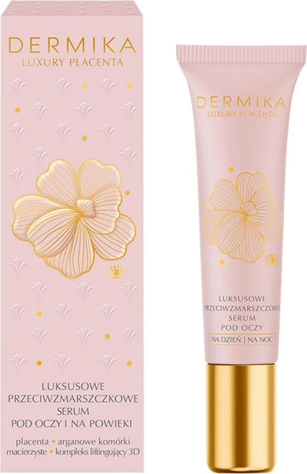 Serum për sy dhe qepalla Dermika Luxury Placenta për femra, 15ml