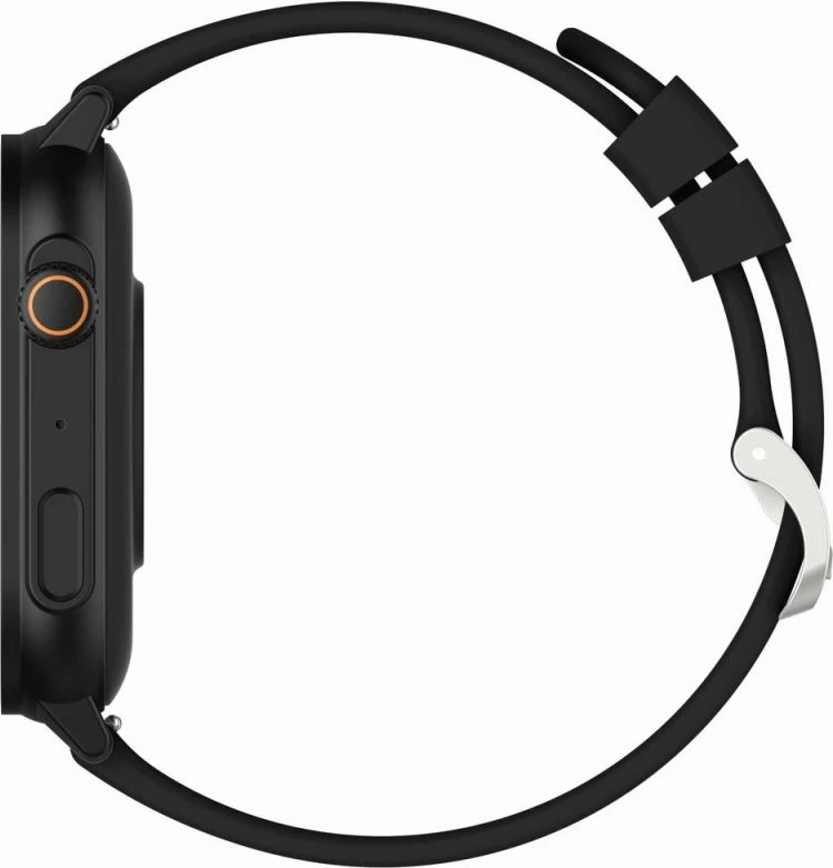 Smartwatch Gravity për meshkuj, e zezë