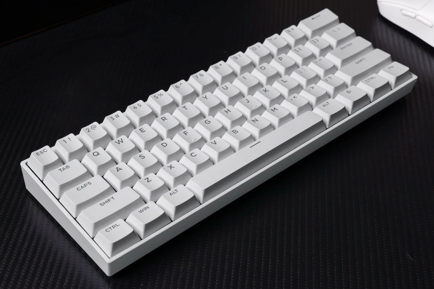 Tastierë gaming Mchose Ace 60 Pro, 60% (61 taste), RGB, USB-C, hot-swap, e bardhë
