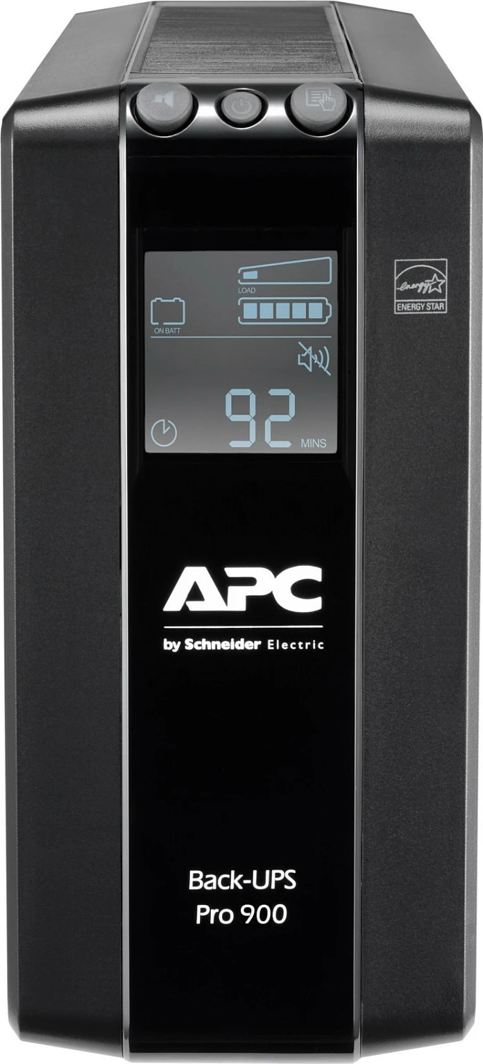 UPS APC Back-UPS PRO BR900MI, 900VA, 540 W, 6x C13, USB, LCD