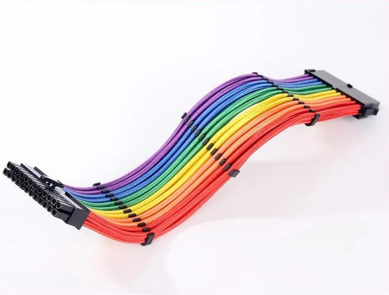 Kabllo Zgjatuese SAMA 4+ 4 PIN (Multicolor, 24PIN)