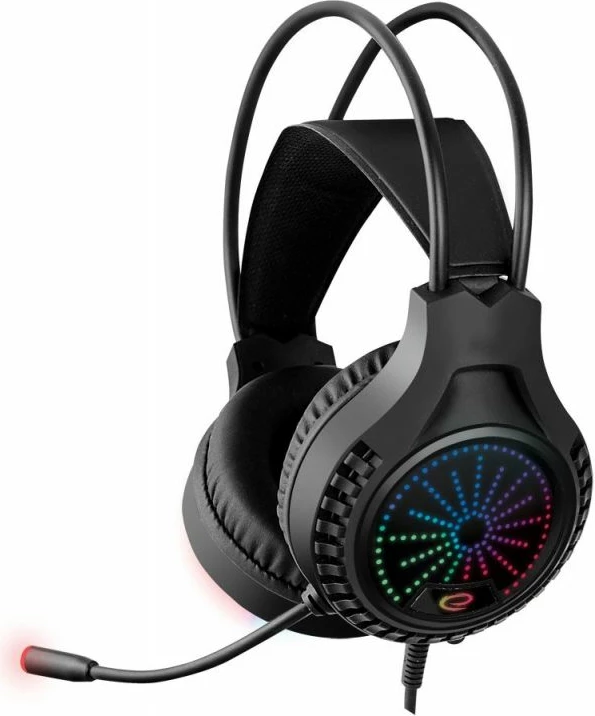 Kufje gaming Esperanza me mikrofon, të zeza