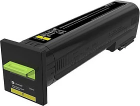 Toner Lexmark 72K20Y0, 8000 faqe, i verdhë, original