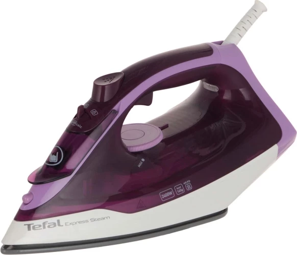 Hekur me avull Tefal FV2836E0, 2400W, depo 270 ml, boost avulli 165 g/min, vjollcë/bardhë