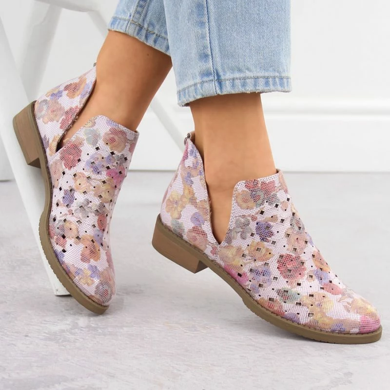 Çizme për femra M.Daszyński, rozë