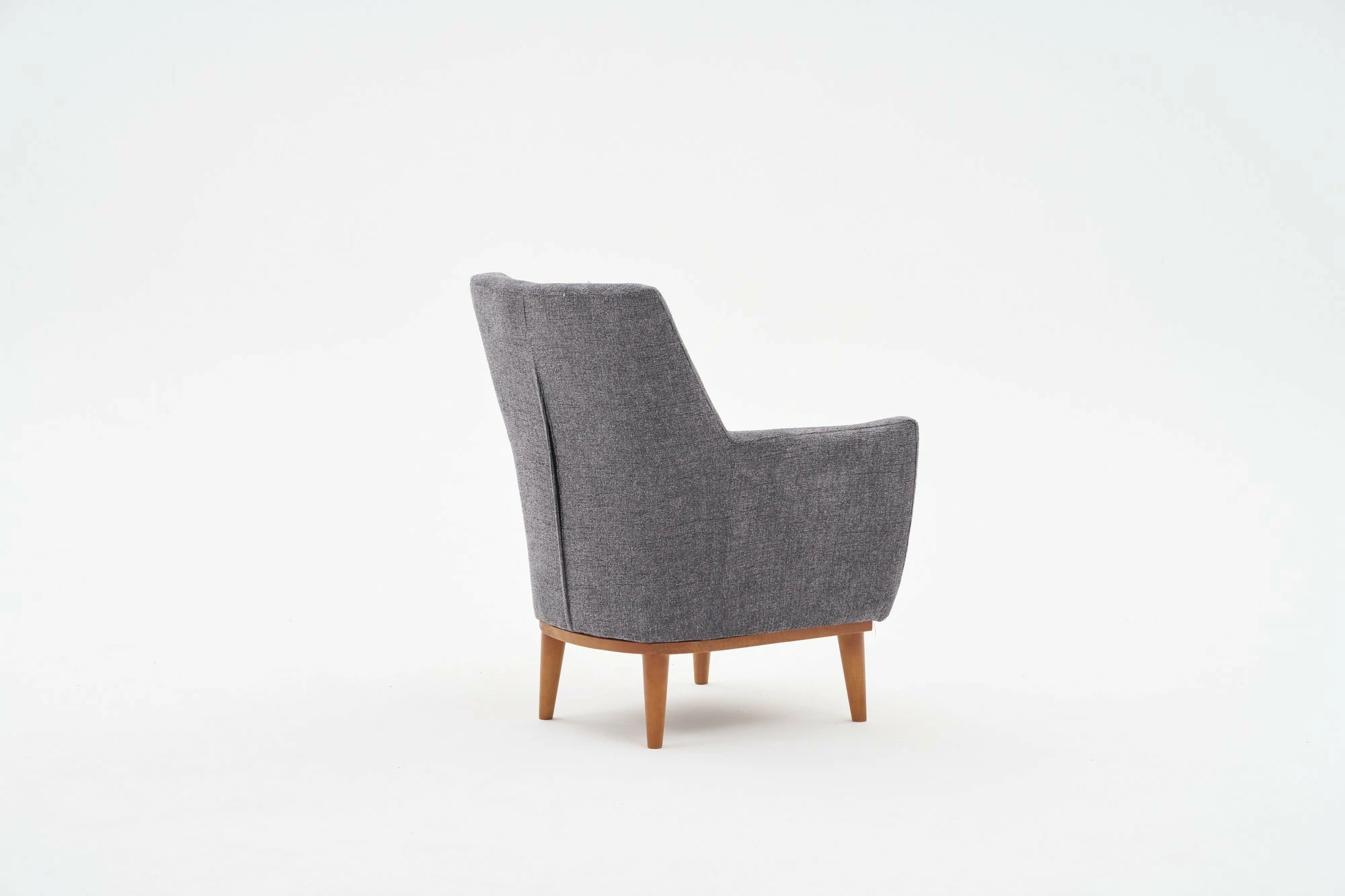 Karrige Wing Atelier del Sofa, Gonca, ngjyrë gri