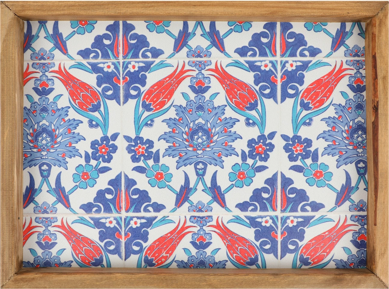 Tabaka dekorative Aberto Design, AT-014, shumëngjyrëshe, 30x40cm