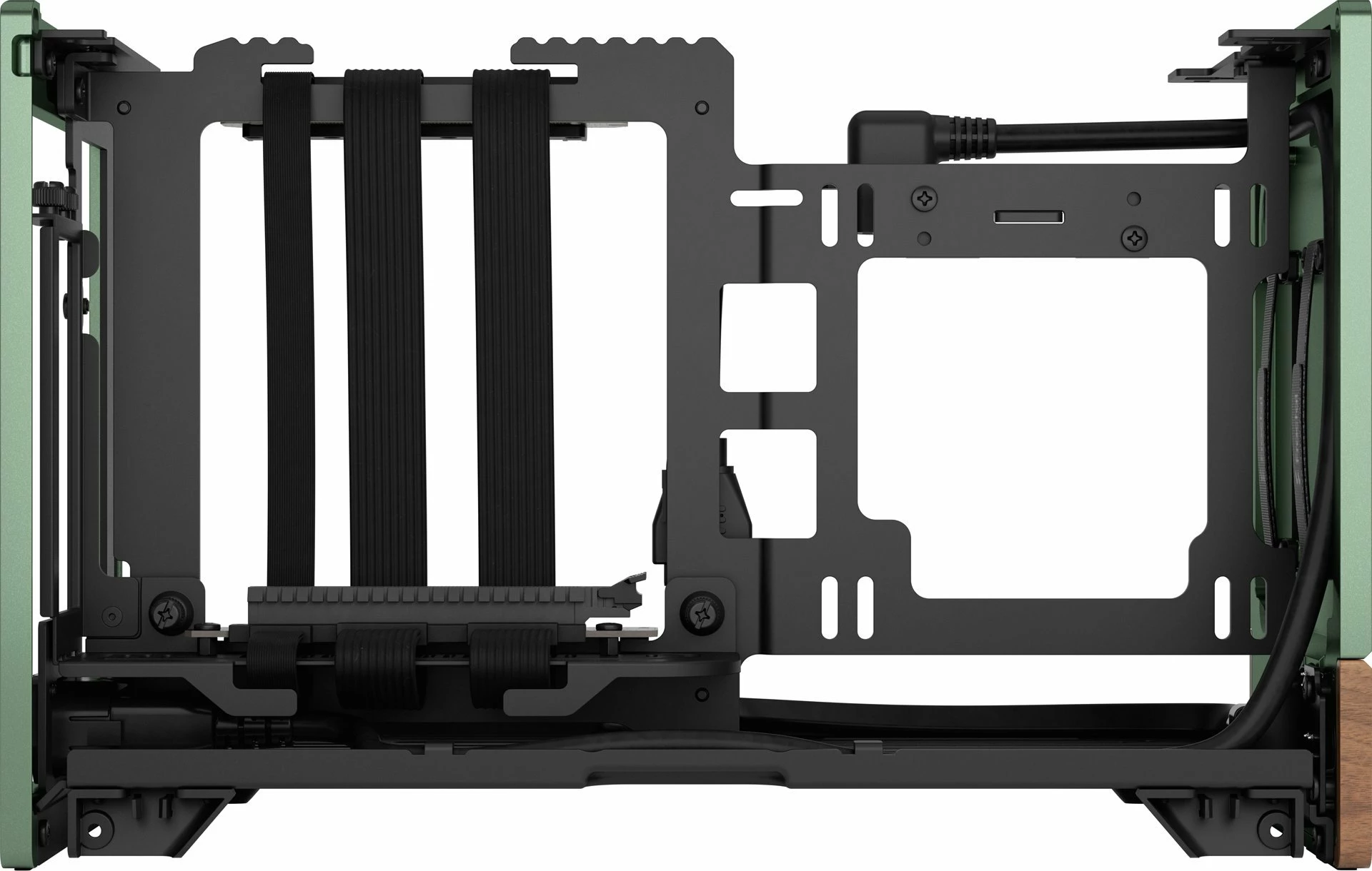 Kasë Fractal Design Terra FD-C-TER1N-03 Mini-ITX SFF, USB-C, pa PSU, jeshile