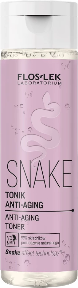 Tonic për fytyrë për femra Floslek Snake anti-aging, 200ml