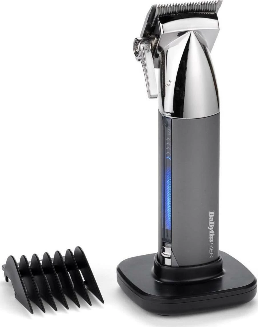 Makinë rroje BaByliss Super X-Metal E996E, 0.5–25 mm, pa kabllo, 10 krehëra, argjend