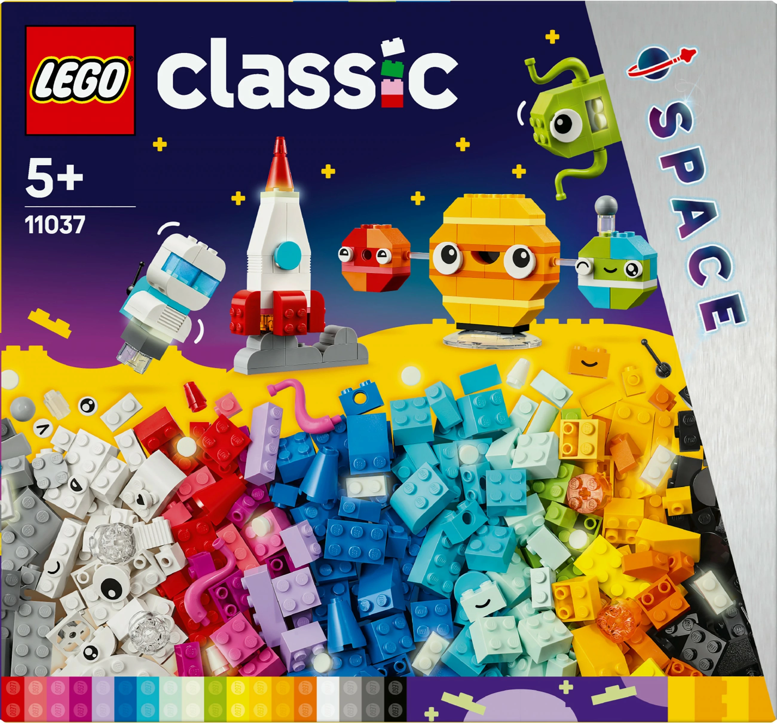 Set ndërtimi LEGO Classic 11037, kreativ, shumëngjyrësh