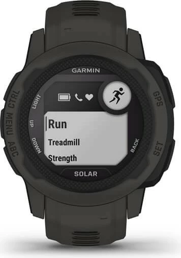 Smartwatch Garmin Instinct 2S Solar, GPS, 43 g, Graphite