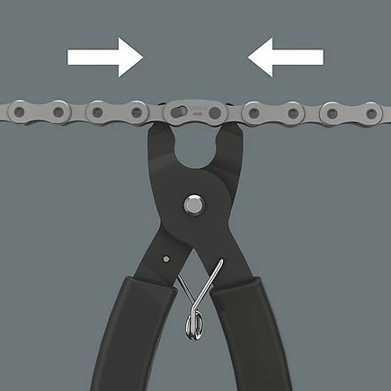 Set veglash Wera 9532 Kettennieter Werkstatt-Set, me pincë dhe kaçavidë, jeshile/zezë