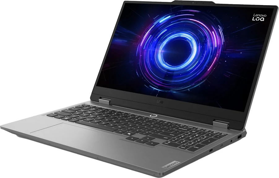 Laptop Lenovo LOQ 15IRX10, 15.6", Intel Core i5-13450HX, 16 GB RAM, 512 GB SSD, NVIDIA RTX 4060, Gri