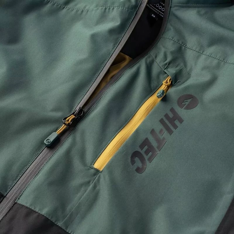 Xhaketë për meshkuj Hi-Tec, e zezë dhe e gjelbër