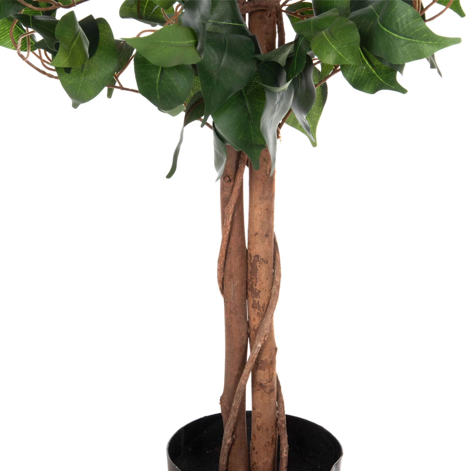 Bimë sintetike dekorative, FH7993, pemë Banyan në vazo, 125H cm