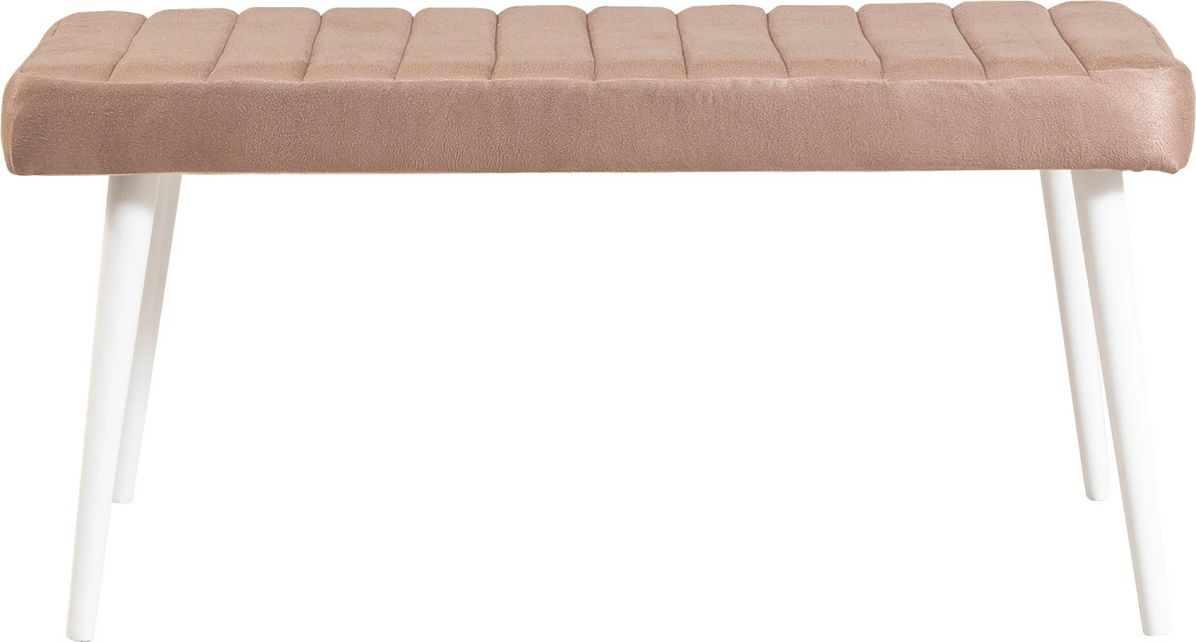 Set tavoline me karrige për ngrënie, zgjatës, 4 pjesë, Skye Decor, ngjyrë e bardhë-gur