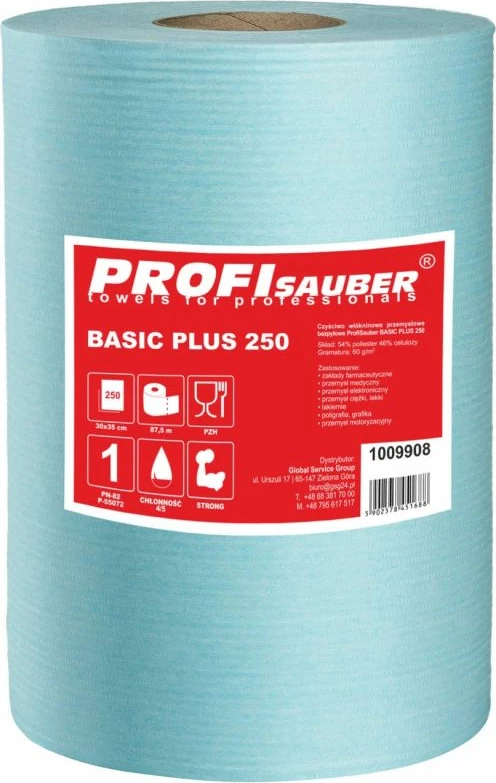 Leckë pastrimi industriale ProfiSauber BASIC PLUS 250, rol