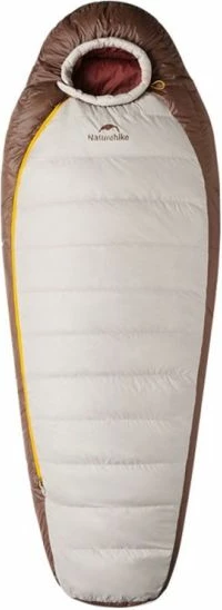 Thes gjumi Naturehike Snowbird Duck Down 1000 L, kafe