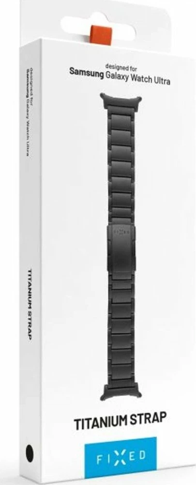 Rrip titani FIXED për Samsung Galaxy Watch Ultra 22 mm, i zi