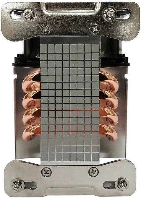 Ftohës ajri Inter-Tech Dynatron A35, 8 cm, për AMD Ryzen Threadripper, 280W, alumini/zezë