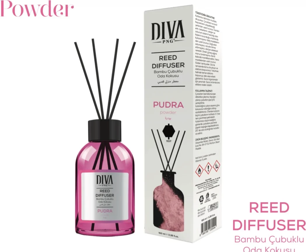 Difuzues me shkopinj aromash DIVA Pudër, 100ml