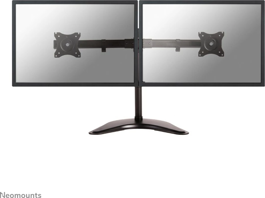 Mbajtës monitori Neomounts NM-D335DBLACK, 2 ekrane, 27", i zi