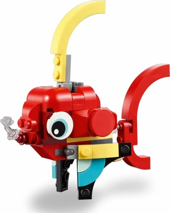 Lego lodër për fëmijë, e kuqe