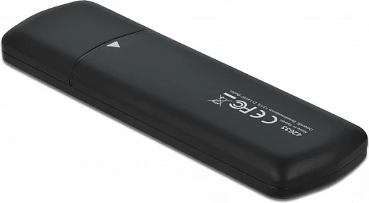 Enclosure e jashtme DeLOCK M.2 USB-C, NVMe/SATA, 10 Gbit/s, e zezë