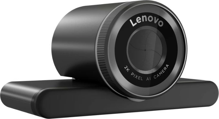 Webcam Lenovo QHD 4XC1Q25245, mikrofon i integrum, e zezë