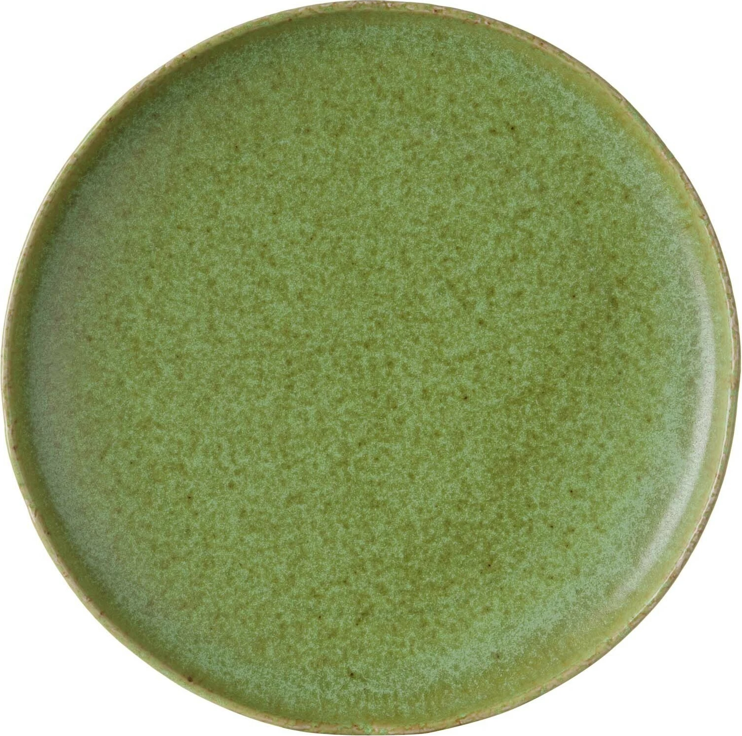 Pjatë e sheshtë Fine Dine Edenic Ø210 mm, e gjelbër, set 3 copë