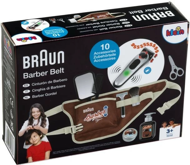 Set berberi lodër Klein Braun 5838, për fëmijë, kafe/bezhë