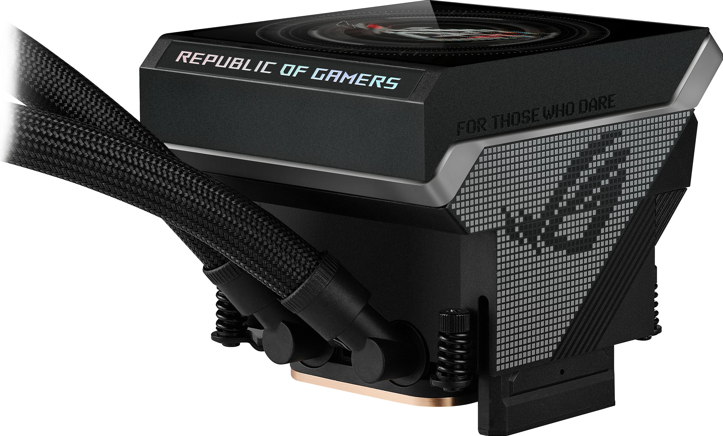 Ftohës lëngshëm AIO ASUS ROG STRIX LC IV 360 ARGB LCD, 3x120mm, i zi