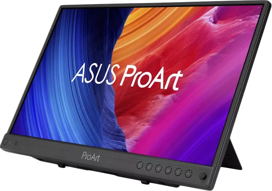 Monitor profesional ASUS ProArt Display PA16USV 15.6" 4K UHD IPS HDR10 100% sRGB USB-C/HDMI 12G-SDI, i zi