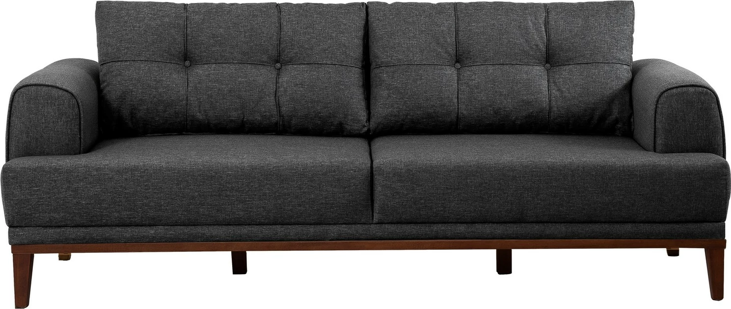 Set divani Atelier del Sofa, Vina, antracit, dru arre