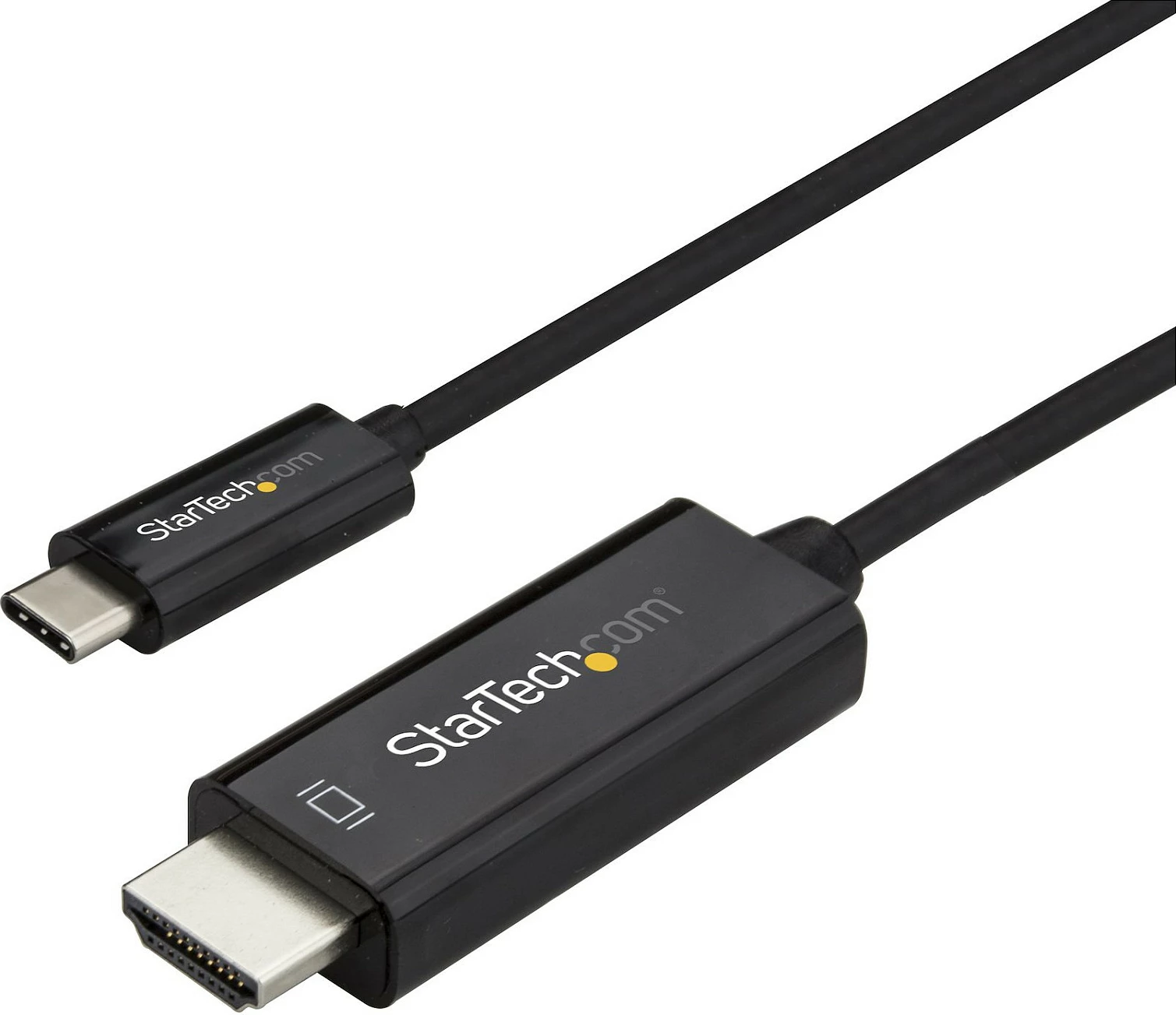Kabllo USB-C në HDMI StarTech CDP2HD1MBNL, 1m, 4K 60Hz, e zezë
