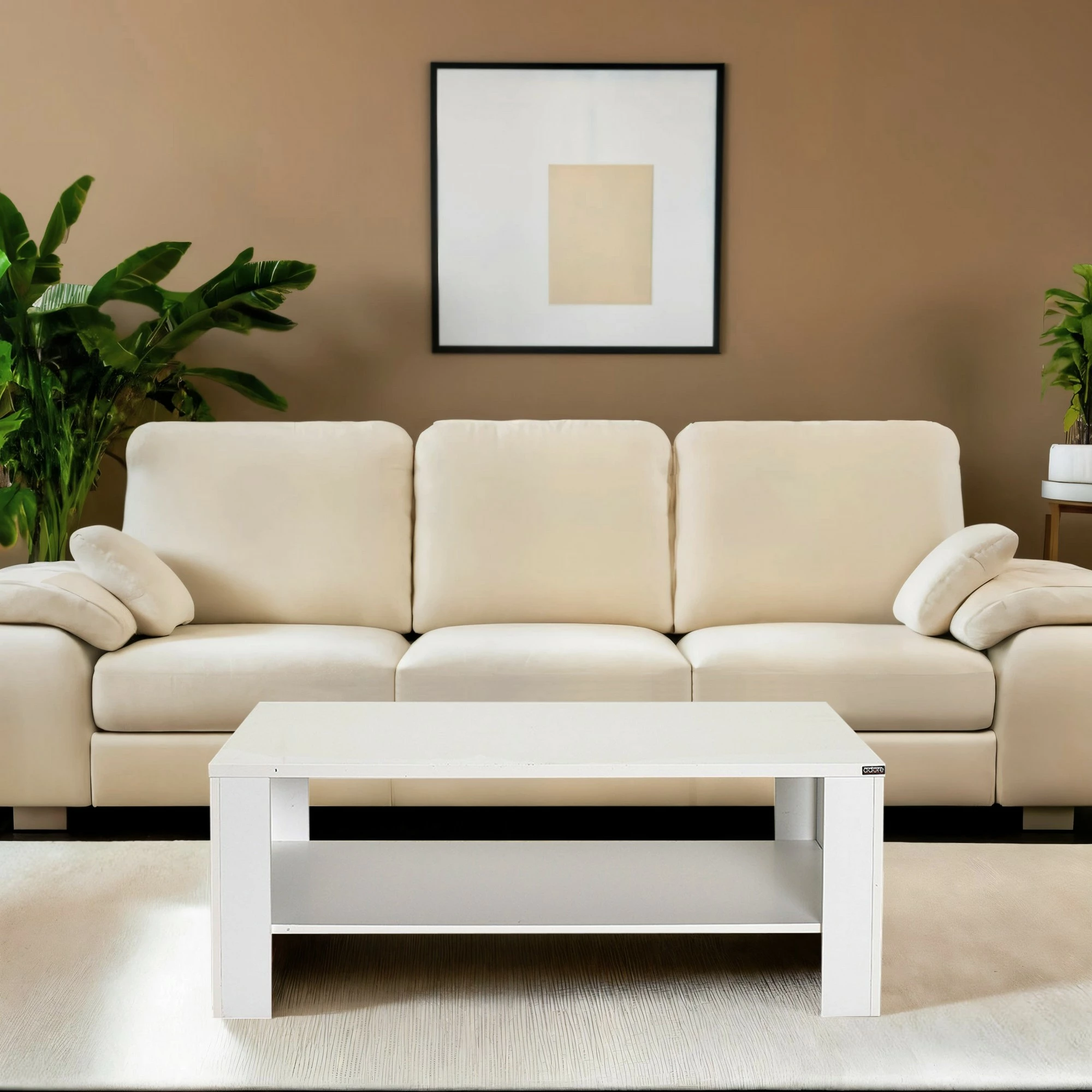 Tavolinë kafeje Hanah Home, Diamond White, Shp-695-Dd-1