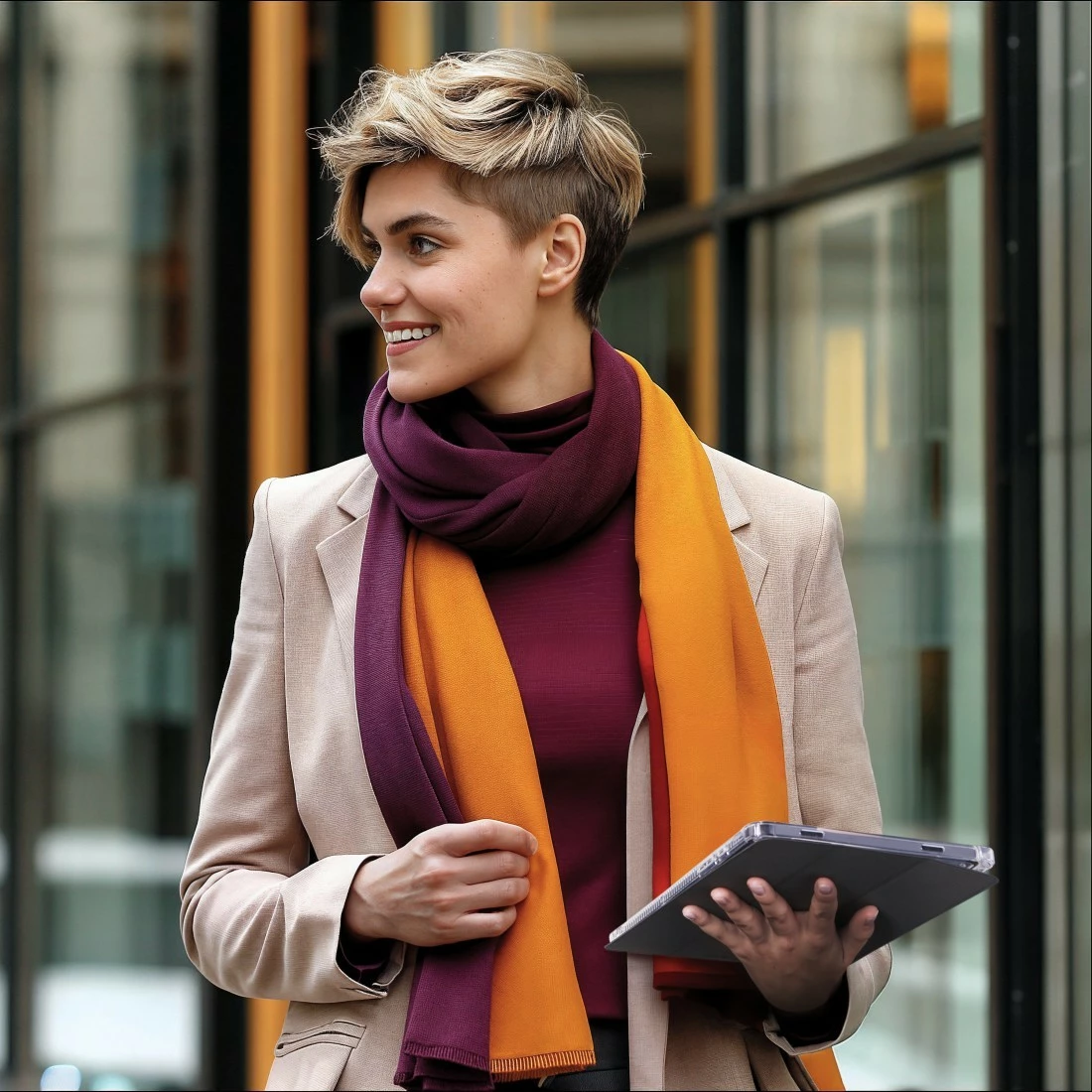 Mbështjellës Hama për iPad 10.9, gjenerata 2022, flap, i zi