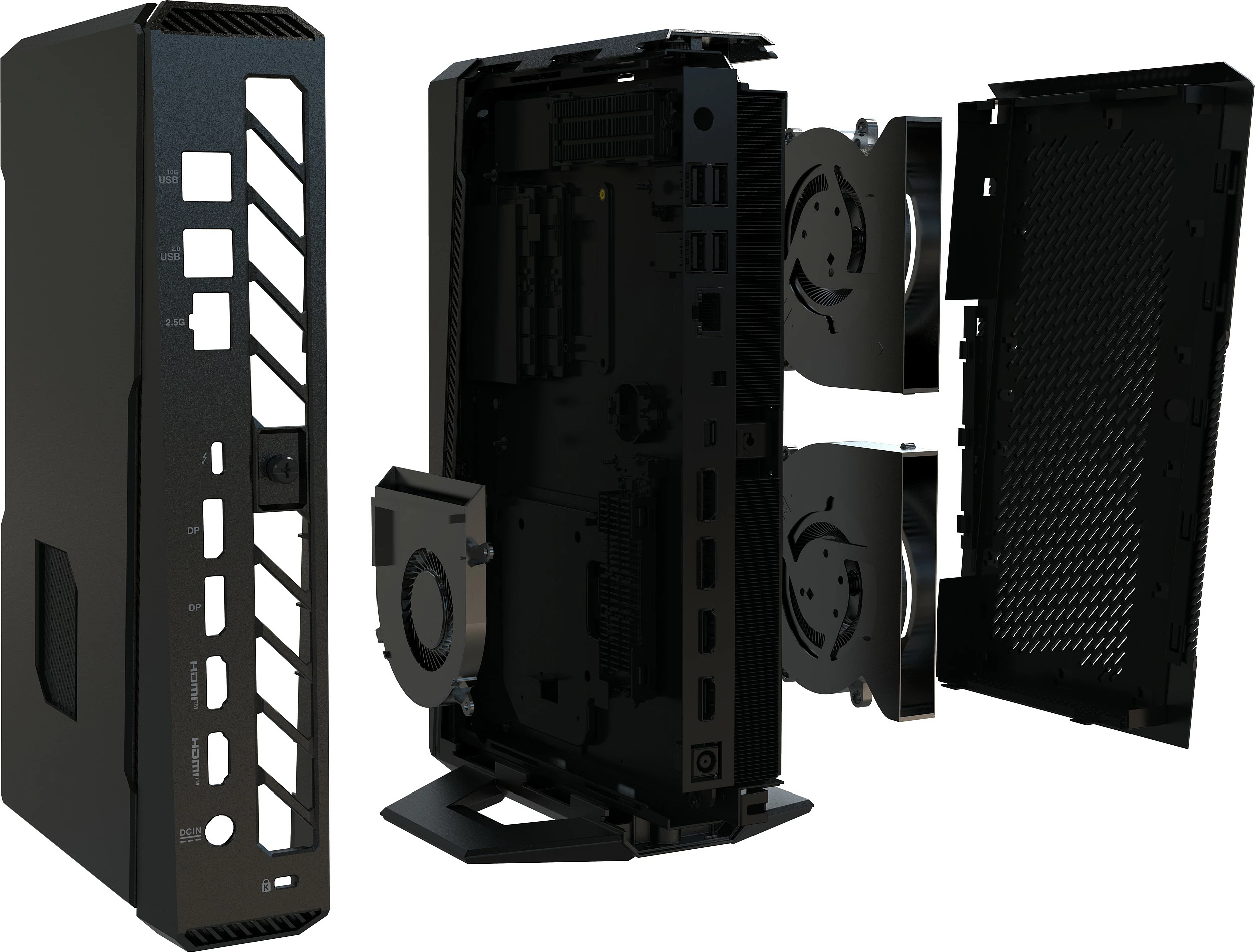 Mini PC barebone ASUS NUC 15 Performance RNUC15JNK7X50002, 3L, DDR5 SO-DIMM, NVMe, Wi‑Fi 7, e zezë