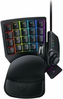 Keypad gaming Razer Tartarus V2 RZ07-02270100-R3M1, Hybrid Mecha-Membrane, 32 taste programueshme, RGB, USB me kabllo 1.8 m, e zezë
