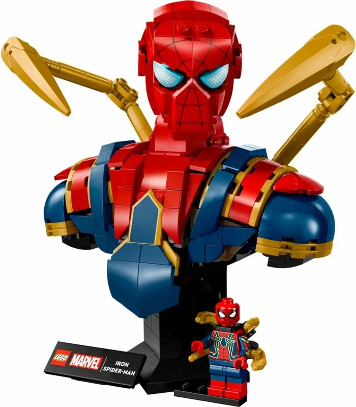 Set LEGO Marvel Iron Spider-Man bust