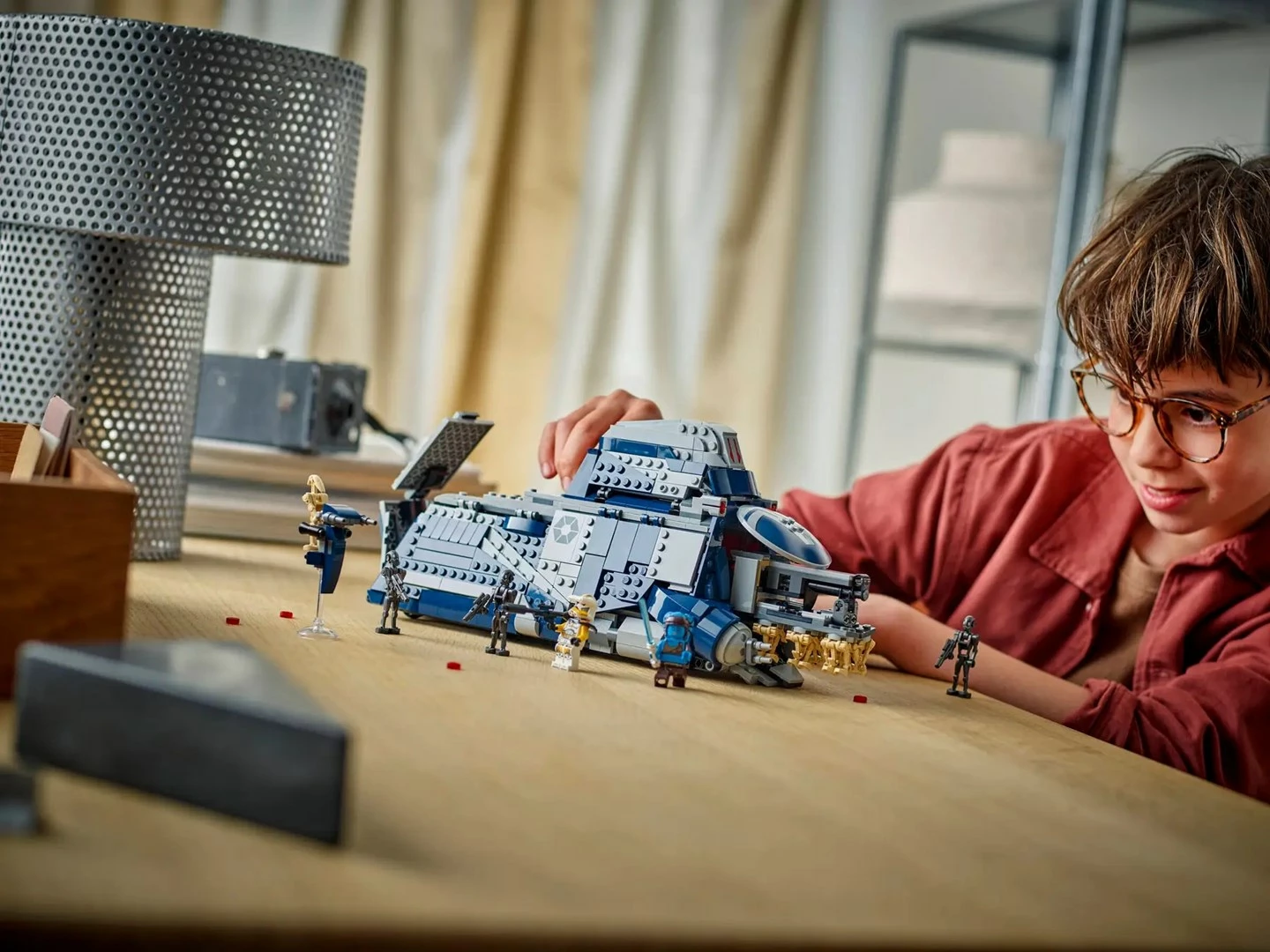 Set LEGO Star Wars 75435 Battle of Felucia Separatist MTT, për fëmijë 9+ vjeç