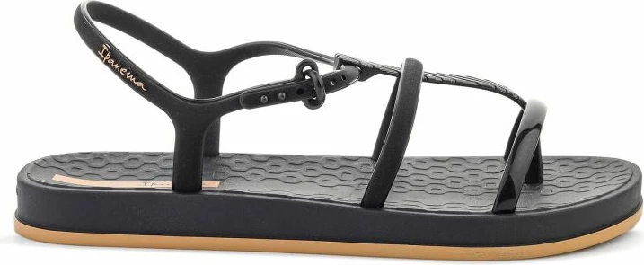 Sandale për femra Ipanema Drip Intense 83773-BN862, të zeza/bezhë [Madhësia: 39]