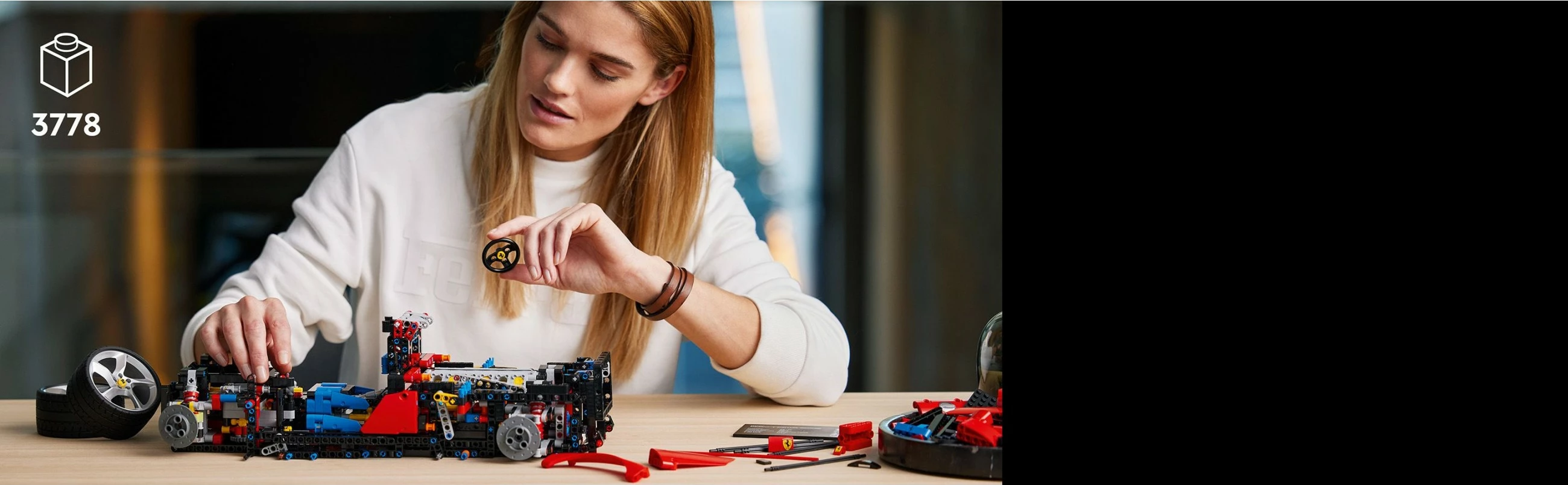 Set ndërtimi LEGO Technic Ferrari Daytona SP3, 3778 pjesë, plastikë, 6.99 kg