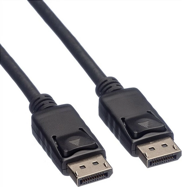 Kabllo DisplayPort ROLINE DP-DP 1.5m, DP 1.2, 4K, e zezë