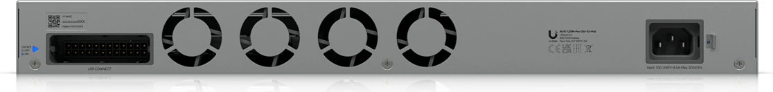Switch rrjeti Ubiquiti USW-Pro-XG-10-PoE, 10x 10G RJ45, PoE+++ 400W, Rack 1U, gri
