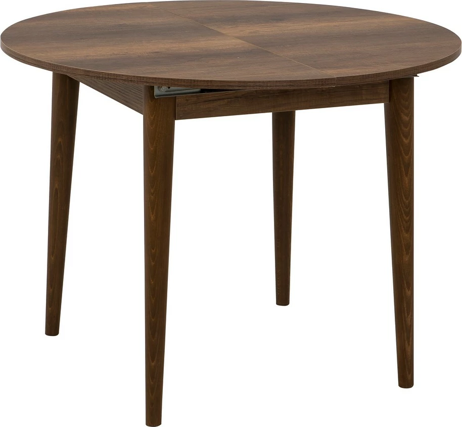 Set tavoline me karrige për ngrënie, zgjatues, 3 pjesë, Skye Decor Vina 0701, ngjyrë arre, gri